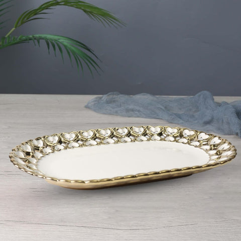 Oblong Porcelain Dish
