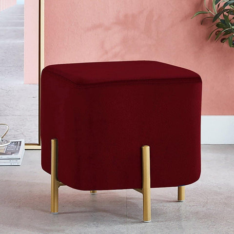 Royal Wooden stool With Steel Stand