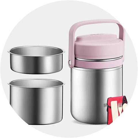 Vacuum Insulated Thermos Lunch Box