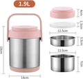 Vacuum Insulated Thermos Lunch Box