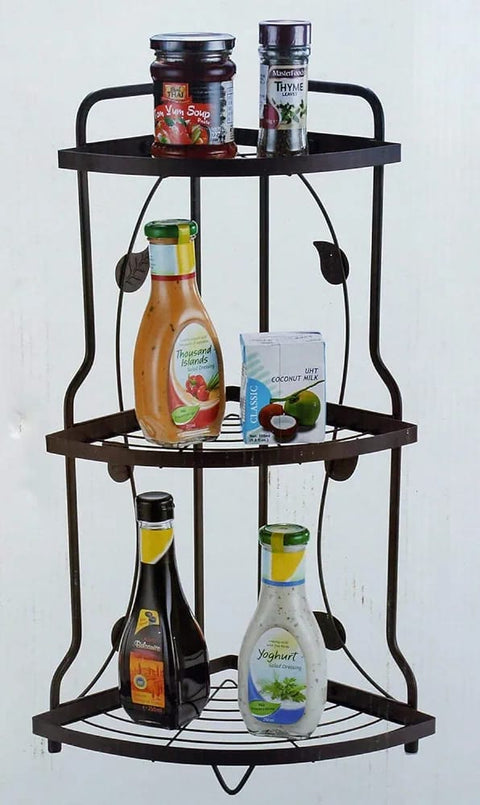 Corner Shelf Rack - Kitchen Organizer