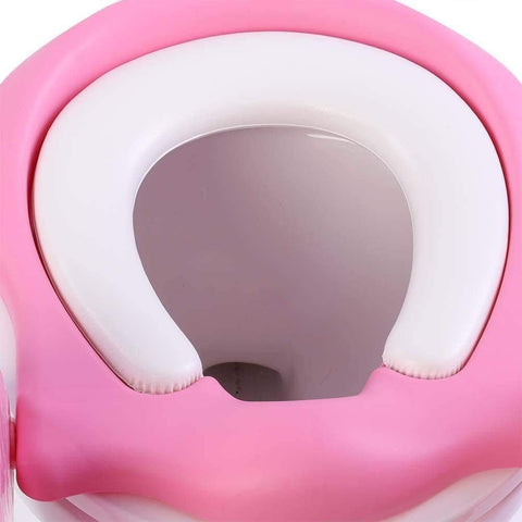 Training Toilet Seat with Step Stool Ladder for Kid and Baby