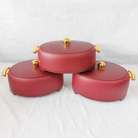 Luxurious Food Warmers 3 Pcs