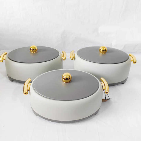 Luxurious Food Warmers 3 Pcs