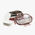 Smile Double Layer Stainless Steel Lunch Box