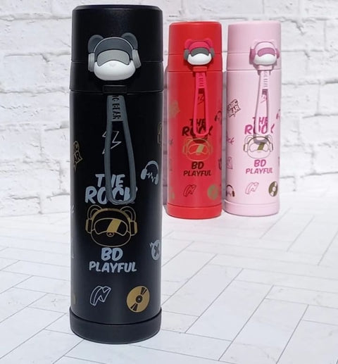 Cute Water Bottle Thermos Stainless Steel