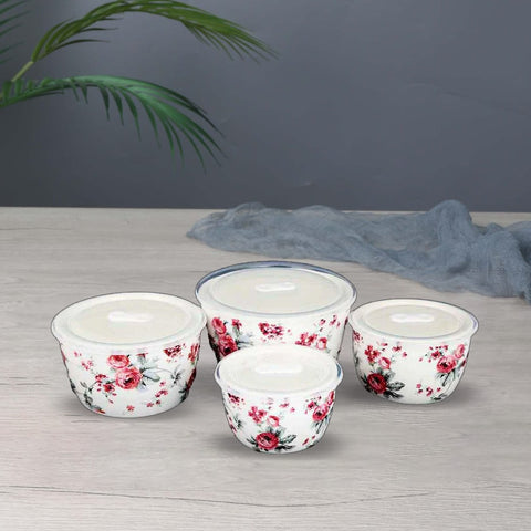 Food Storage Container Bowl Set - 4 Pcs