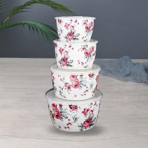 Food Storage Container Bowl Set - 4 Pcs