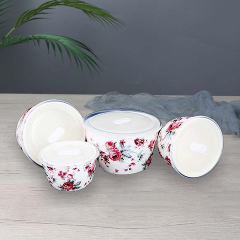 Food Storage Container Bowl Set - 4 Pcs