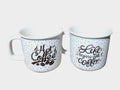 Hot Coffee Print Mugs