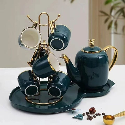 European Luxury Ceramic Coffee Tea Set