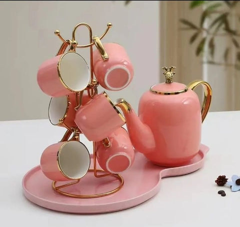 European Luxury Ceramic Coffee Tea Set