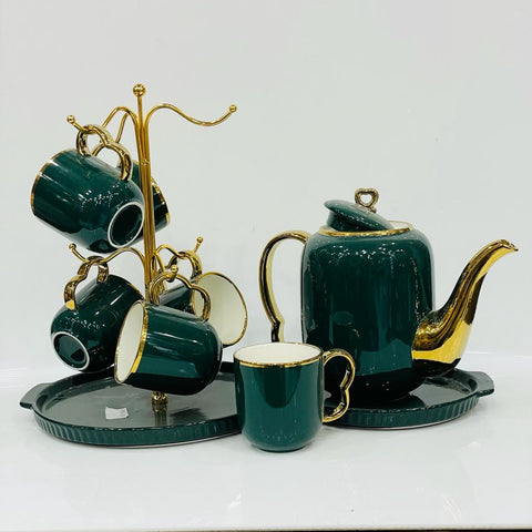 European Luxury Ceramic Coffee Tea Set