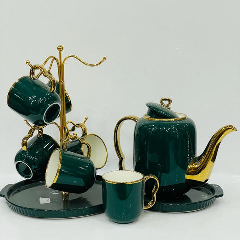 European Luxury Ceramic Coffee Tea Set