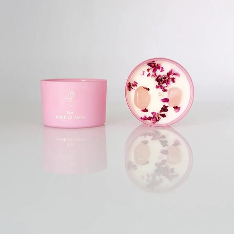 Rose & Musk Soy Wood Wick Candle