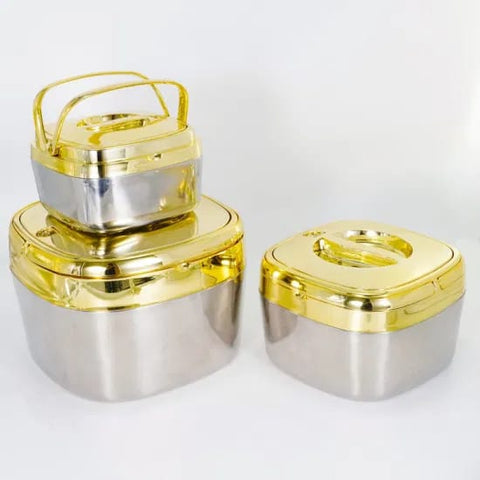 New Design Luxury Golden Hotpot Set