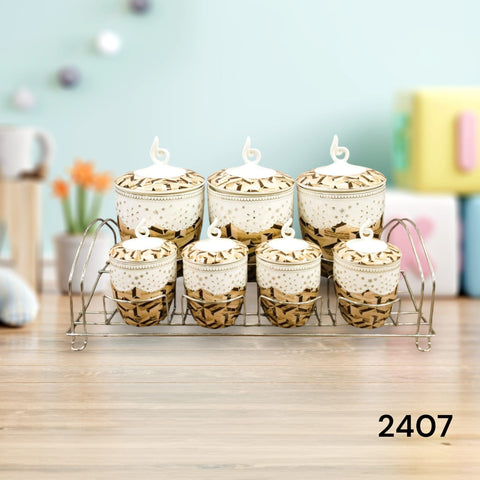 Unique design kitchen used Canister Set - 7Pcs