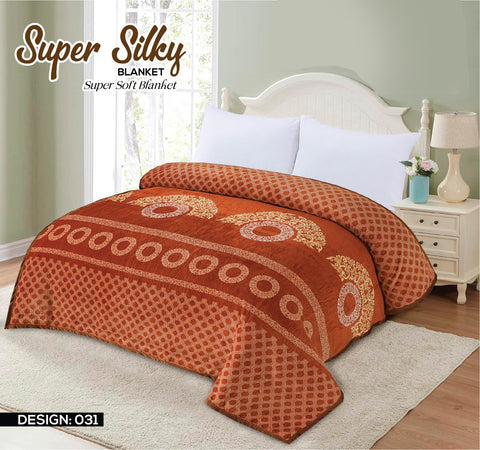 Super Silky Fleece King Size Warm Double Blanket - King Size