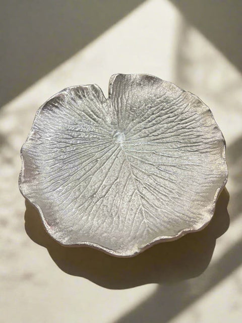 New Luxury Design Lilly Leaf Decorative Tray