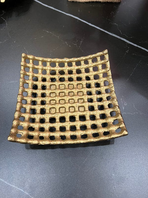 Woven Square Decorative Tray