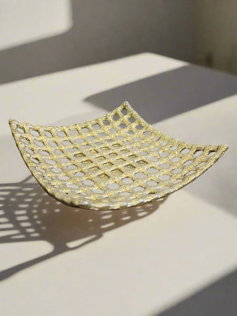 Woven Square Decorative Tray
