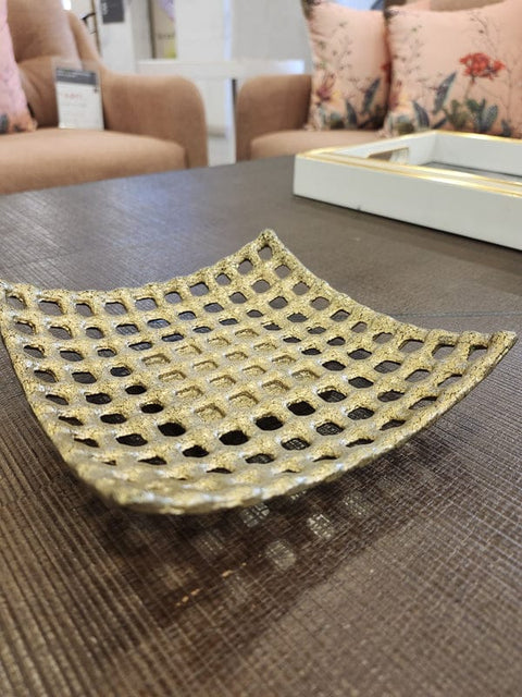 Woven Square Decorative Tray