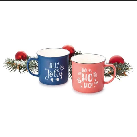 Jolly Christmas New Bone China Mugs
