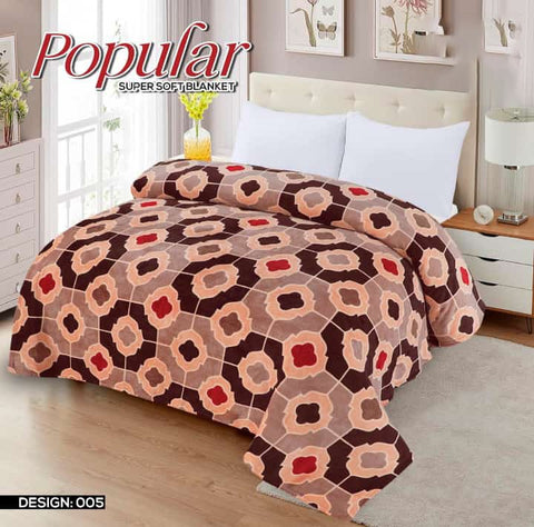 Super Soft Double Bed Fleece Blanket - King Size
