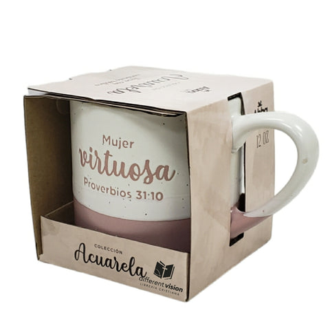Spanish Style Proverbs 31:10 Virtuous Woman  Ceramic Mug