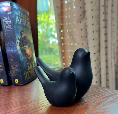 Black Dove Set - Set of 2