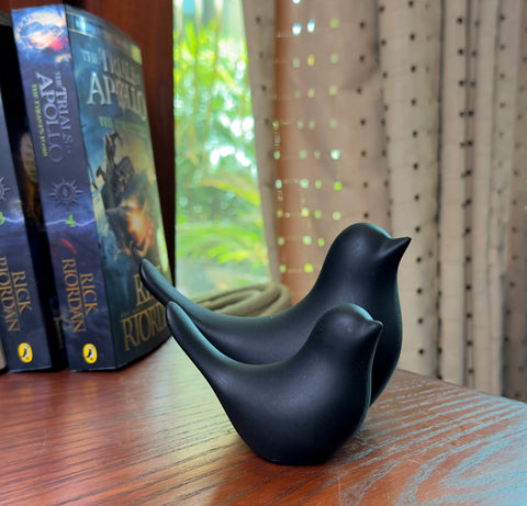 Black Dove Set - Set of 2