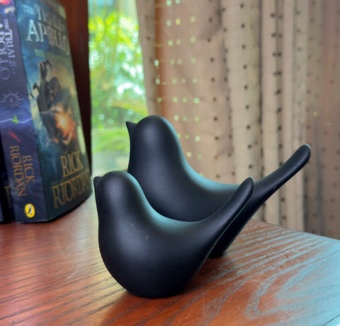 Black Dove Set - Set of 2