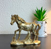 Gold Horse Sculpture