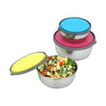 Stainless Steel Food Storage Containers – Set of 3