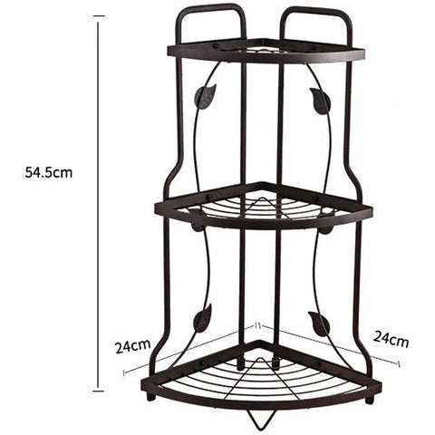 Corner Shelf Rack - Kitchen Organizer