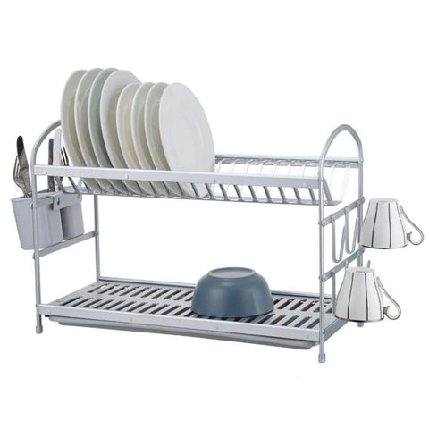 2- Tier Dish Drying Aluminum Rack - Needs Store
