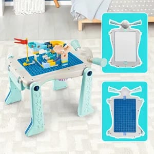 3 In 1 Activity Centre Push Toys With Building Block Educational Toy for Toddlers Kids - Needs Store