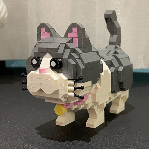 3D DIY Mini Blocks Cat - Needs Store