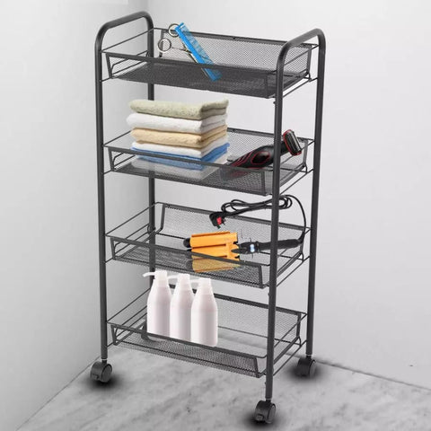 4-Tier Laundry Baskets with Wheels - Needs Store
