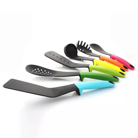7 - Piece Kitchenware Silicone Spoon Set - Needs Store