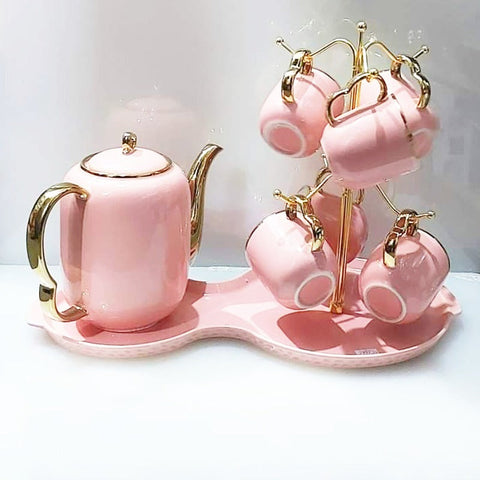 European Luxury Ceramic Coffee Tea Set