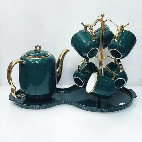 European Luxury Ceramic Coffee Tea Set
