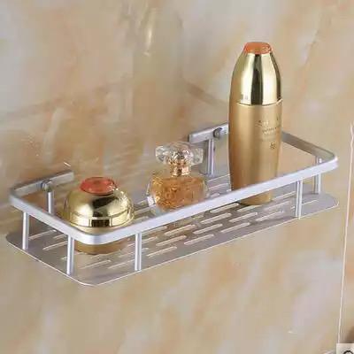 Aluminium Bathroom Storage Holder For Shampoos | Shower Gel | Kitchen Home Balcony Shelf | Hanging Rack - Needs Store