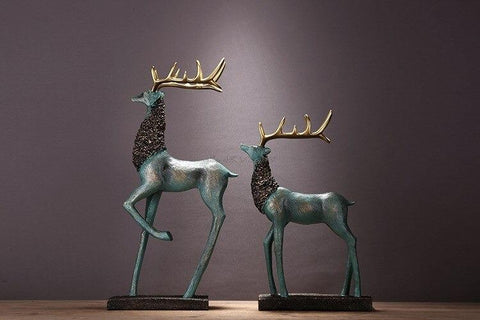 American Style Elk Decorative Figurine | Centre Piece | Home Décor - Needs Store