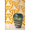 Aqua Blue Amazon Glass Vase/Centre Piece - Home decor - Needs Store