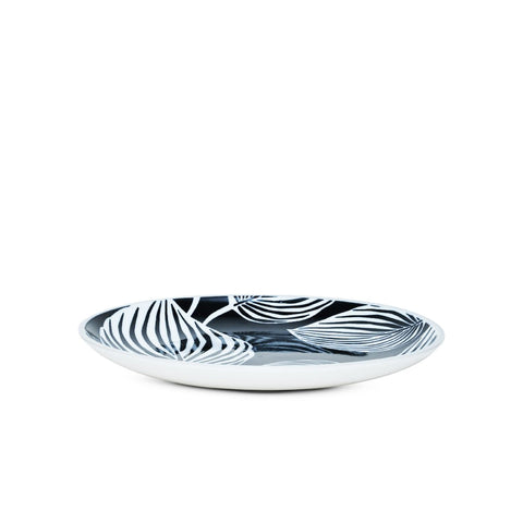 Black Leaves Rice Plates - Needs Store