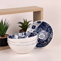 Blue Heritage Serving Bowls - Set of 07 - Needs Store