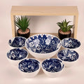 Blue Heritage Serving Bowls - Set of 07 - Needs Store