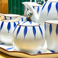 BLUE PEARL TEA SET (Serving of 04) by NEEDS STORE which provides best tableware, tea sets, mugs at best price online with free delivery in Pakistan