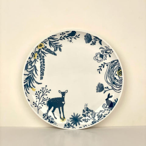 Blue Safari Cereal Plate - Set of 02 - Needs Store